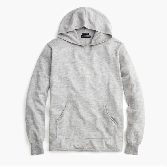 J. Crew Other - New J. Crew Destination Merino Wool Gray Hoodie